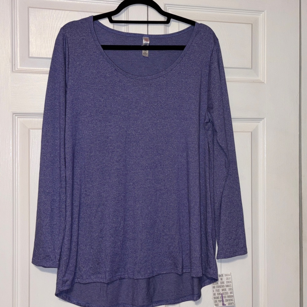 LuLaRoe Classic Purple Long Sleeve Top